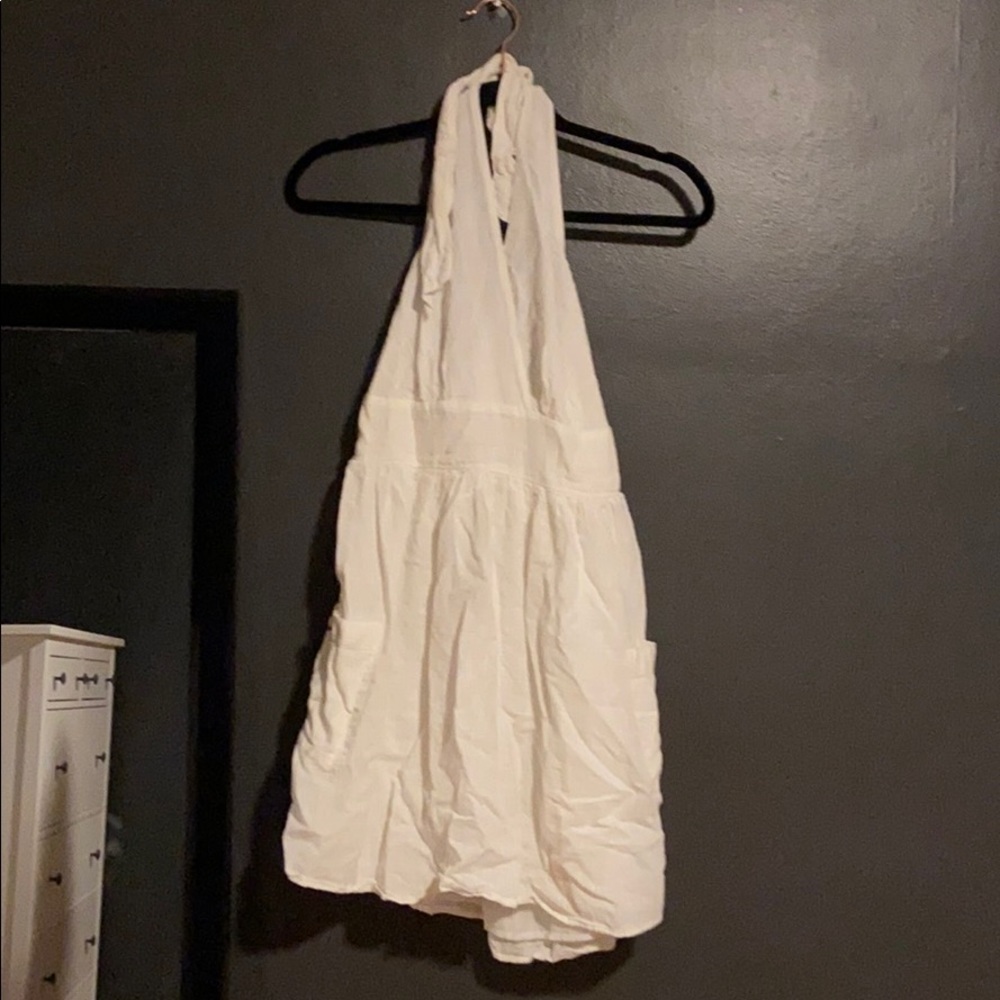 white dress